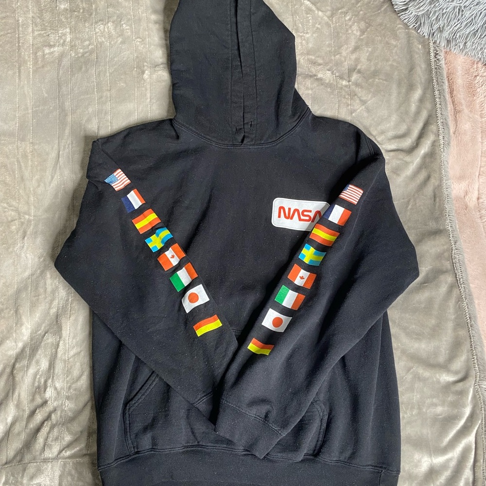 Black NASA Hoodie